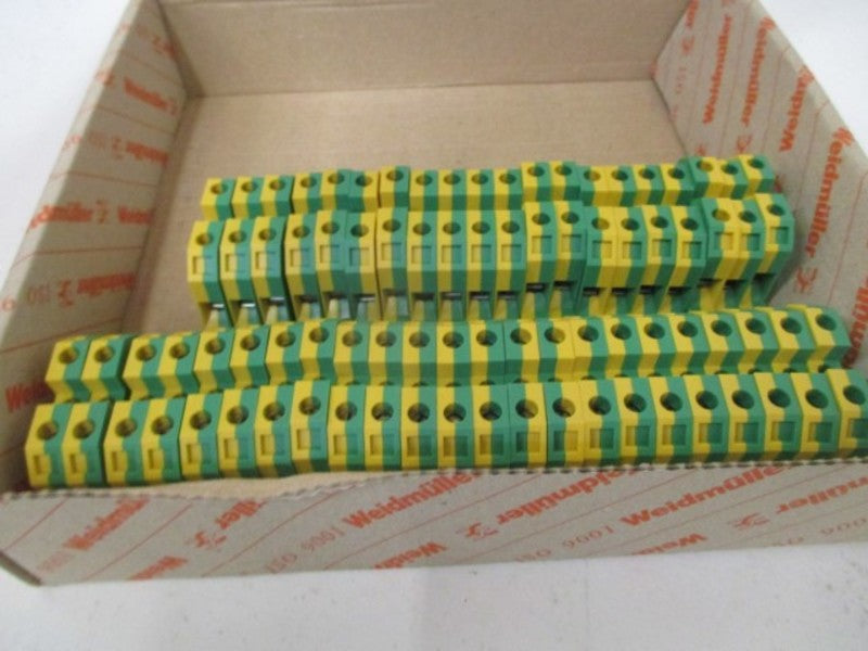 LOT OF 43 WEIDMULLER 0661260000 TERMINAL SCREW CONNECTION 6MM2 *NEW IN BOX*