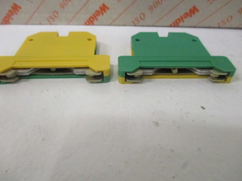 LOT OF 43 WEIDMULLER 0661260000 TERMINAL SCREW CONNECTION 6MM2 *NEW IN BOX*