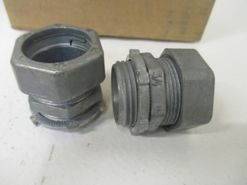 LOT OF 22 RACO 2803 3/4" CONNECTOR *NEW IN BOX*