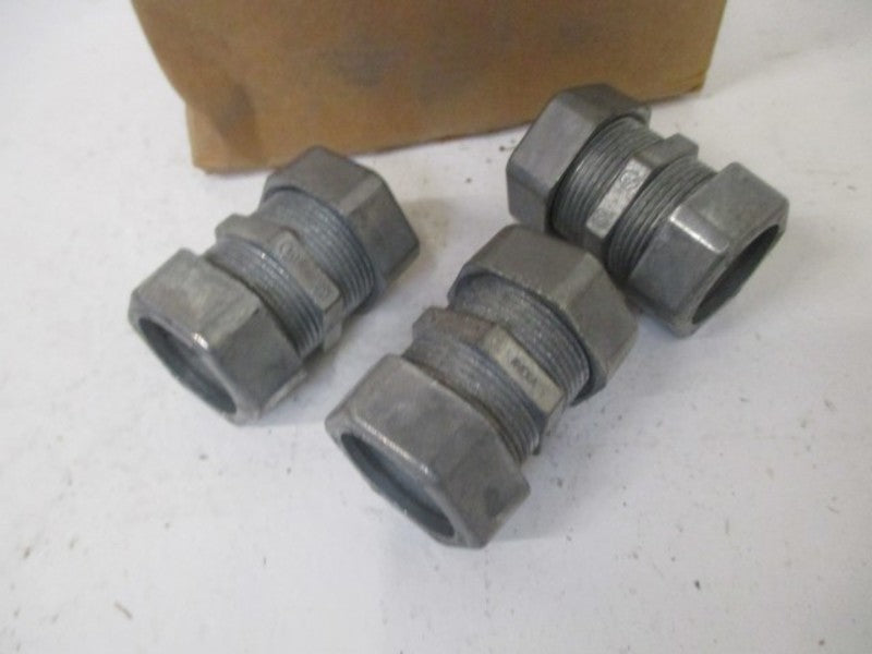 LOT OF 25 RACO 2823 COUPLING 3/4" COMPRESSION TYPE *NEW IN BOX*