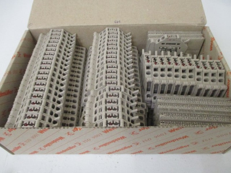 LOT OF 50 WEIDMULLER 1616440000 TERMINAL BLOCK W/ LED *NEW IN BOX*