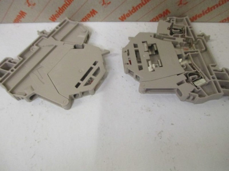 LOT OF 50 WEIDMULLER 1616440000 TERMINAL BLOCK W/ LED *NEW IN BOX*
