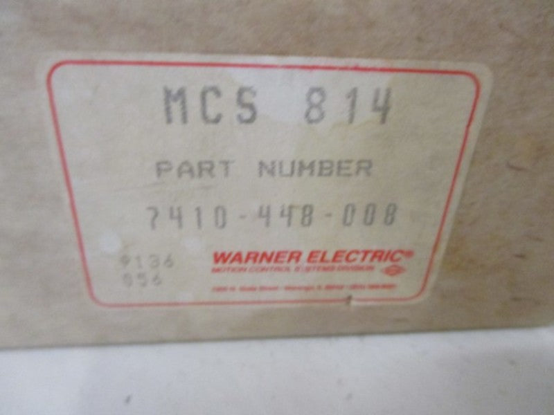 LOT OF 2 WARNER ELECTRIC 7410-448-008 CIRCUIT BREAKER *NEW IN BOX*