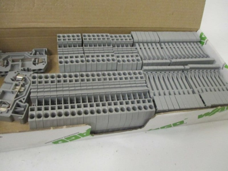 LOT OF 74 WAGO 280-901 TERMINAL BLOCK 2-CONDUCTOR *NEW IN BOX*