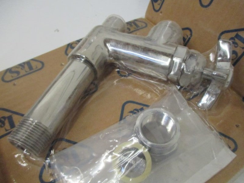 T&S B-0286 FAUCET DIVERTER BODY BIG-FLO LESS NOZZLE *NEW IN BOX*