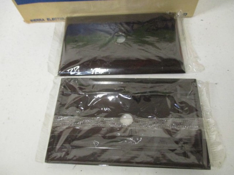LOT OF 20 SIERRA TP-11X TELEPHONE OUTLET WALL PLATES *NEW IN BOX*