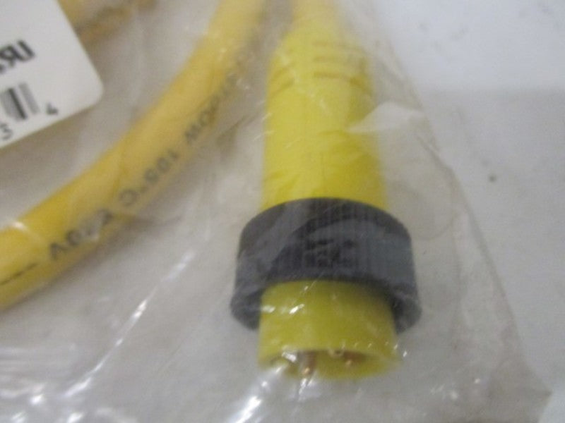 BRAD HARRISON 103002A01F060 MALE STRAIGHT 3 PIN PVC CORD * NEW IN FACTORY BAG *