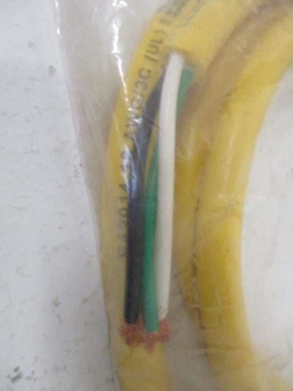 BRAD HARRISON 103002A01F060 MALE STRAIGHT 3 PIN PVC CORD * NEW IN FACTORY BAG *