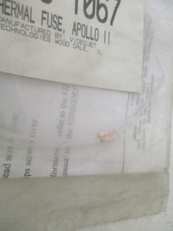 VIDEO JET SPC 1067 THERMAL FUSE 121UMI 2A * NEW IN FACTORY BAG *