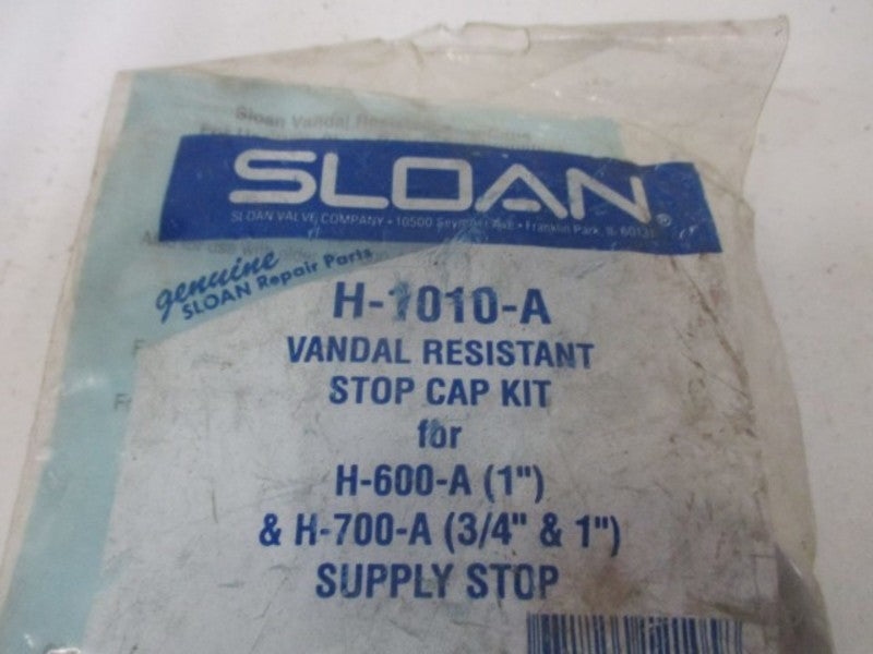 SLOAN H-1010-A STOP CAP ASSEMBLY * NEW IN FACTORY BAG *