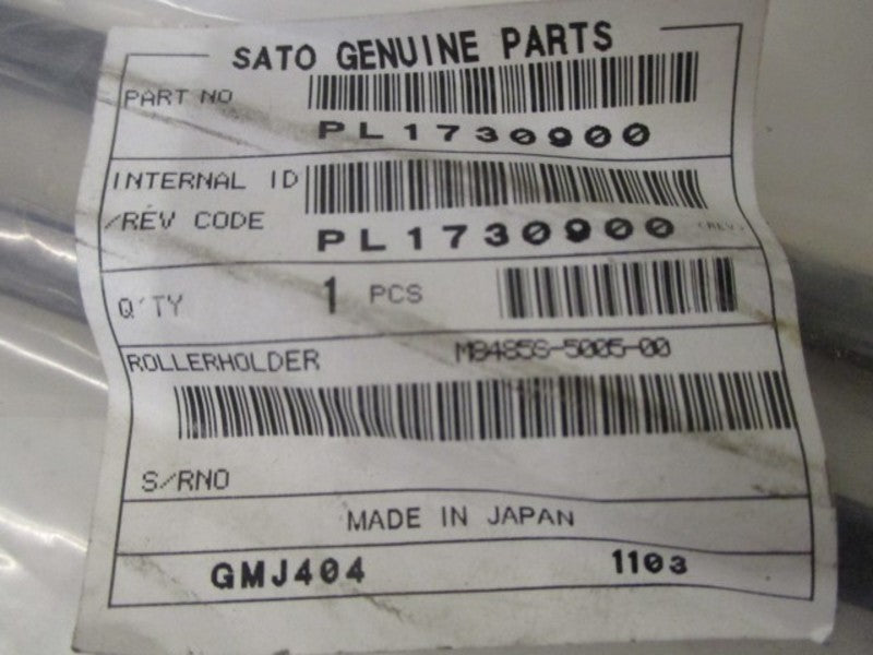 SATO PL1730900 ROLLER HOLDER OEM PRINTERS * NEW IN FACTORY BAG *