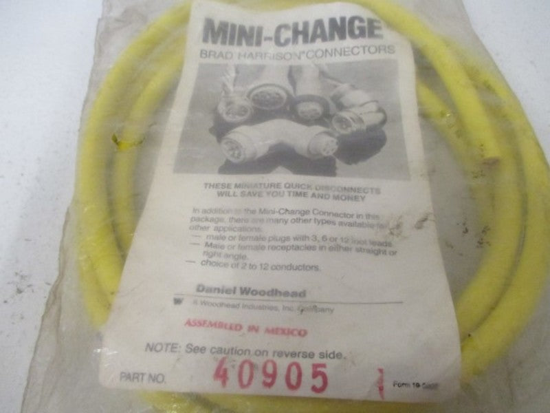 BRAD HARRISON 40905 CABLE ASSEMBLY QUICK DISCONNECT * NEW IN FACTORY BAG *