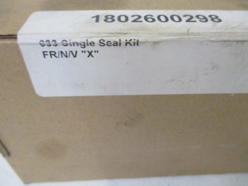 FRISTAM 1802600298 SINGLE SEAL KIT  FR/N/V "X" * FACTORY SEALED *