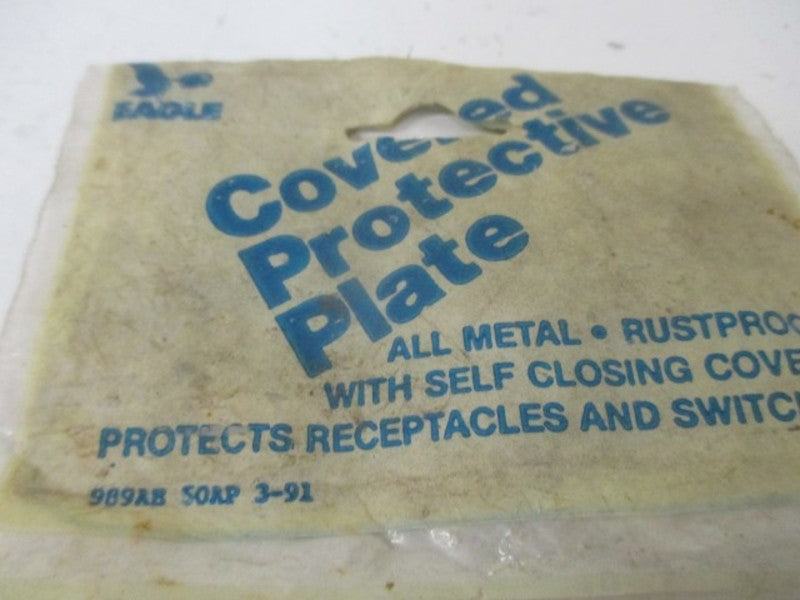EAGLE S989 COVER DUPLEX RECEPTACLE * NEW IN FACTORY BAG *