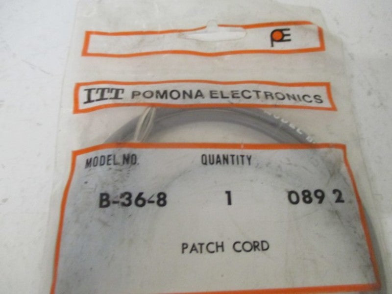 ITT B-36-8 TEST LED PATCH CORD * NEW IN FACTORY BAG *