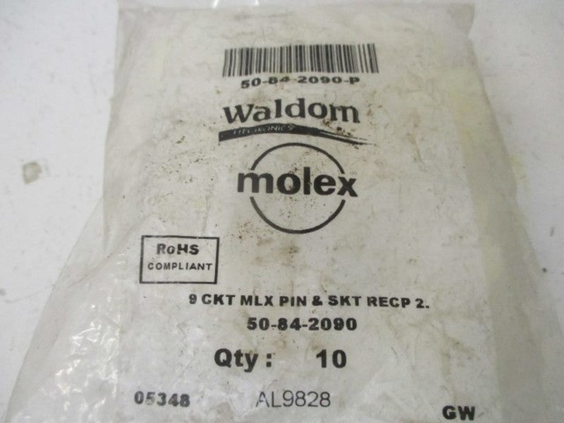 WALDOM MOLEX 50-84-2090 HEADER CONNECTOR PACKAGE OF 10 * NEW IN FACTORY BAG *
