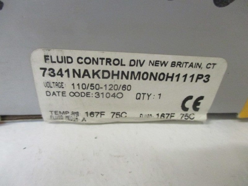 PARKER 7341NAKDHNM0N0H111P3 LUCIFER SOLENOID VALVE * FACTORY SEALED *