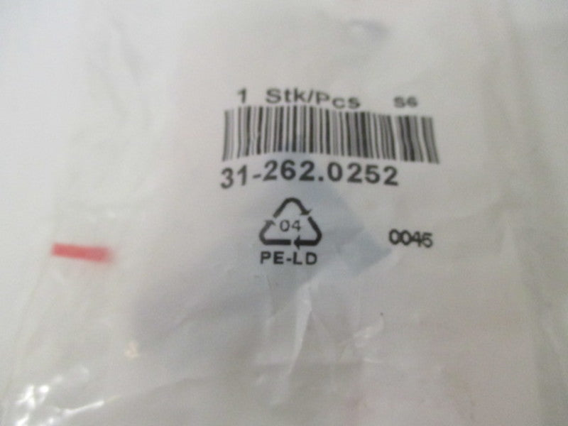 EAO 31-262.0252 SWITCH 2NO/2NC MAINTAINED * NEW IN FACTORY BAG *
