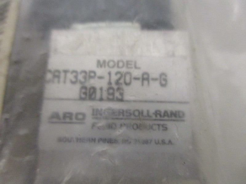ARO CAT33P-120-A-G 2G487 SOLENOID VALVE COIL 120 VAC * NEW IN FACTORY BAG *
