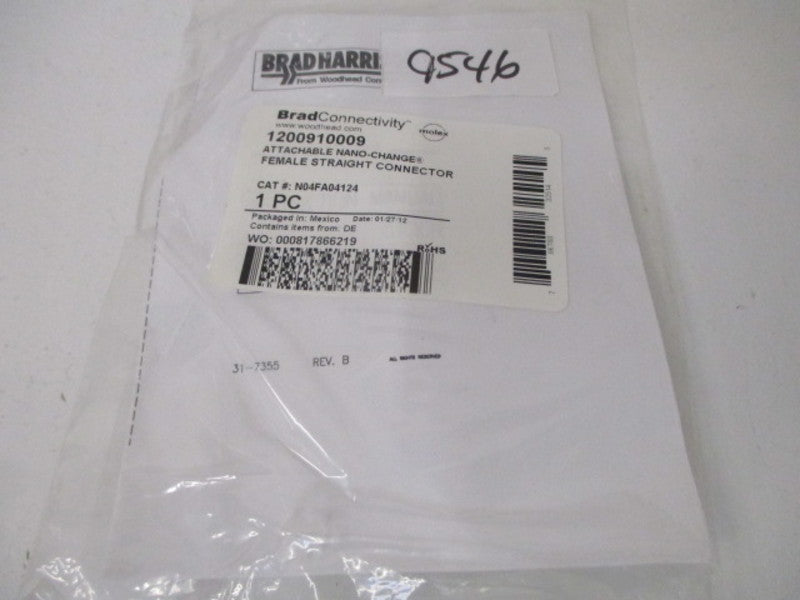 BRAD HARRISON 120091-0009 * NEW IN FACTORY BAG *