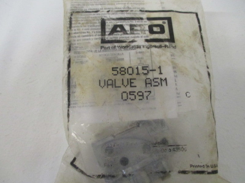 ARO 58015-1 VALVE ASM * NEW IN FACTORY BAG *