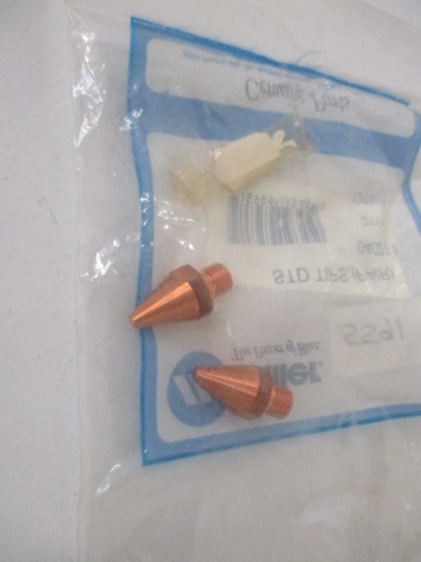MILLER 2Z545A MODEL 050211 SPOT WELDING TIP PACKAGE OF 2 * NEW IN FACTORY BAG *
