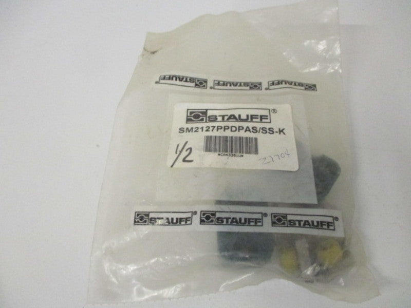 STAUFF SM2127PPDPAS/SS-K TUBE CLAMP RAIL 1/2" * NEW IN FACTORY BAG *