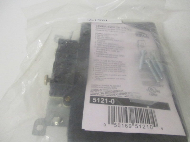 BELL 5121-0 LEVER SWITCH COVER * NEW IN FACTORY BAG *