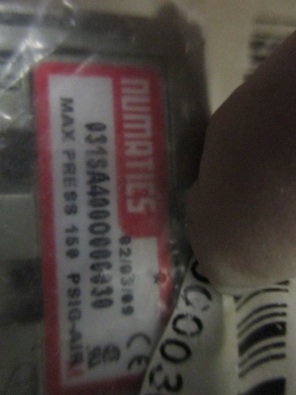 NUMATICS 031SA400O000030 SOLENOID VALVE * NEW IN FACTORY BAG *