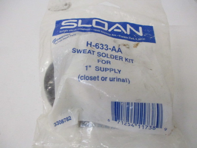 SLOAN H-633-AA SOLDER KIT SWEAT INCH 1" * NEW IN FACTORY BAG *