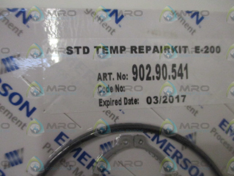 EMERSON 902.90.541 STD TEMP REPAIR KIT E-200 * NEW IN ORIGINAL PACKAGE *
