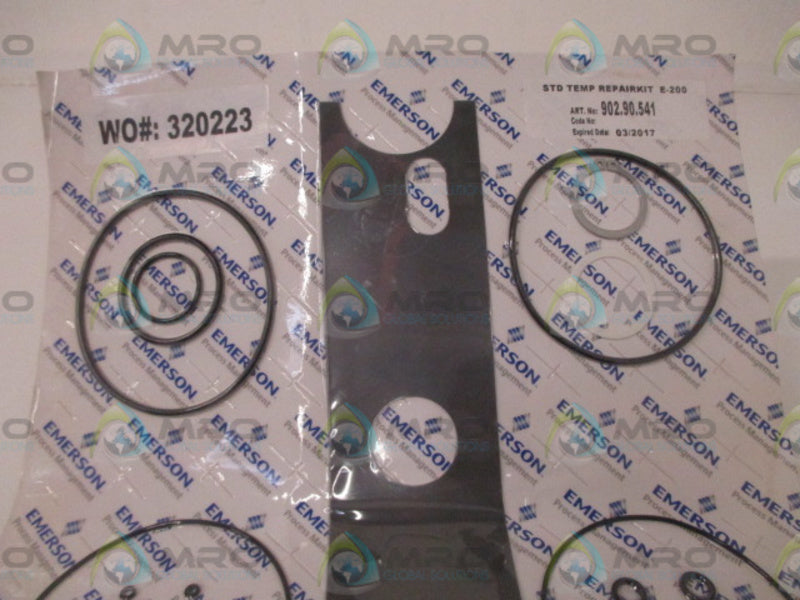 EMERSON 902.90.541 STD TEMP REPAIR KIT E-200 * NEW IN ORIGINAL PACKAGE *