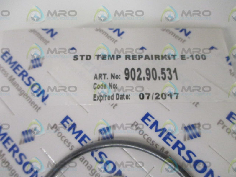 EMERSON 902.90.531 STD TEMP REPAIR KIT E-100 * NEW IN ORIGINAL PACKAGE *
