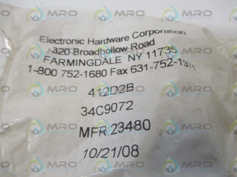 ELECTRONIC 412D2B ROUND SKIRTED KNOB * NEW IN FACTORY BAG *