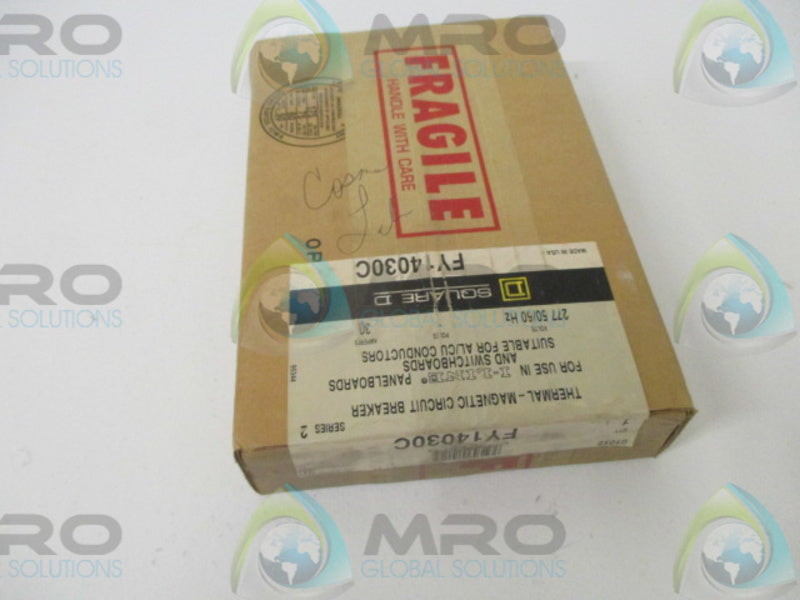 SQUARE D FY14030C MOLDED CASE CIRCUIT BREAKER * FACTORY SEALED *
