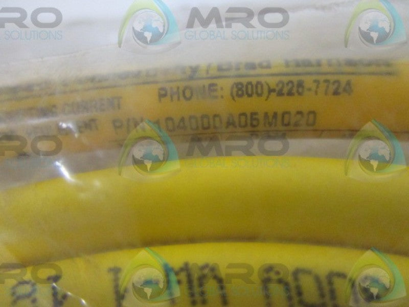 BRAD HARRISON 104000A05M020 FEMALE STRAIGHT CORD * NEW IN FACTORY BAG *