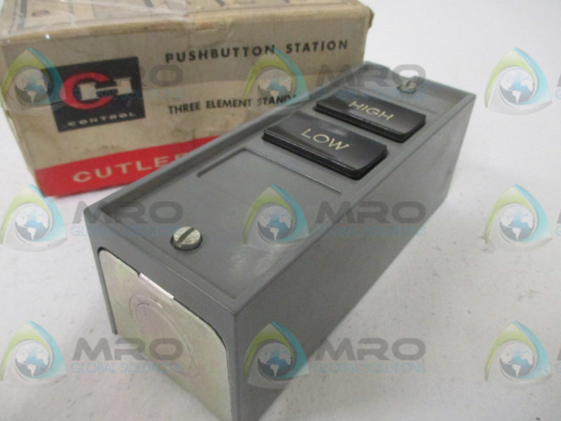 CUTLER HAMMER 10250H 5206A PUSHBUTTON STATION (AS PICTURED) * NEW IN BOX *