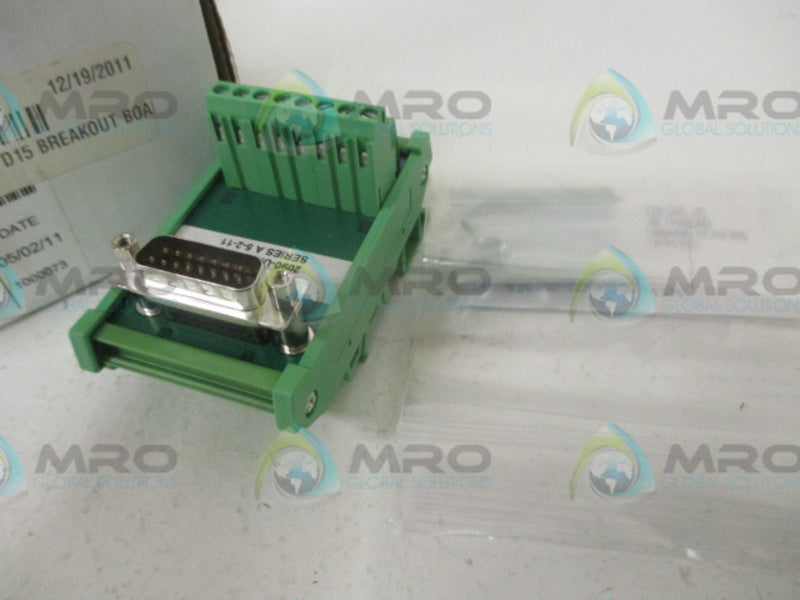 ALLEN BRADLEY 2090-UXBB-D15 SER. A BOARD BREAK OUT 15 PIN * NEW IN BOX *
