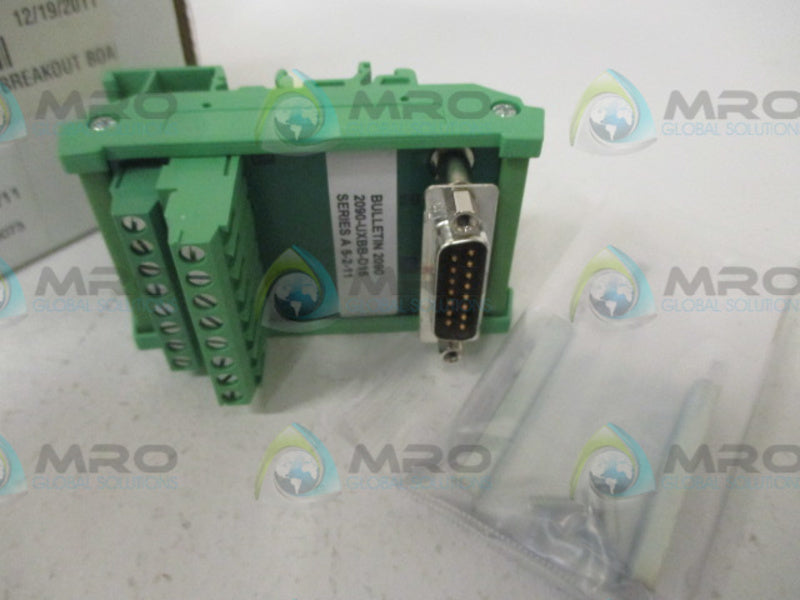 ALLEN BRADLEY 2090-UXBB-D15 SER. A BOARD BREAK OUT 15 PIN * NEW IN BOX *