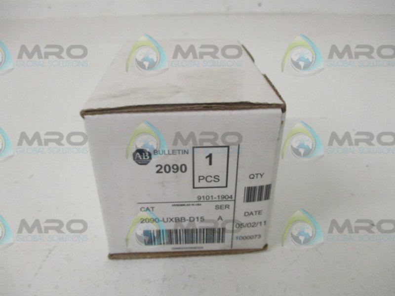 ALLEN BRADLEY 2090-UXBB-D15 SER. A BOARD BREAK OUT 15 PIN * NEW IN BOX *