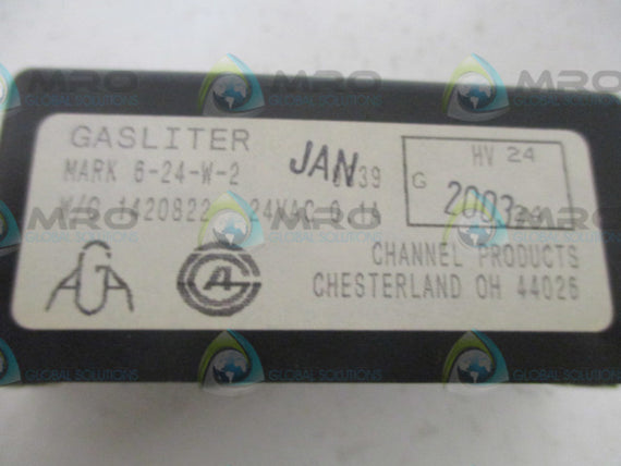 CHANNEL PRODUCTS MARK 6-24-W-2 GASLITER * NEW NO BOX *