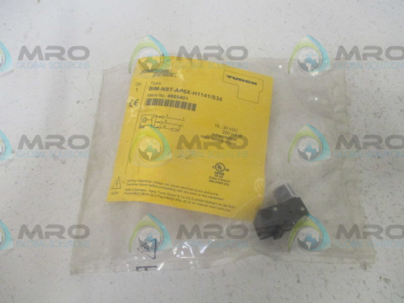 TURCK BIM-NST-AP6X-H1141/S34 CYLINDER POSITION SENSOR * NEW IN FACTORY BAG *