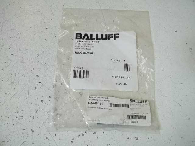 BALLUFF BESA-08-25-08-BANKING-SCREW INDUCTIVE SENSOR ACCESSORY * FACTORY BAG *