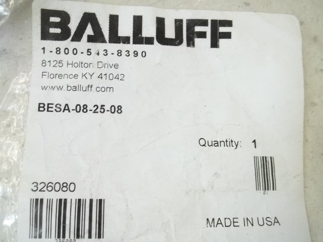 BALLUFF BESA-08-25-08-BANKING-SCREW INDUCTIVE SENSOR ACCESSORY * FACTORY BAG *