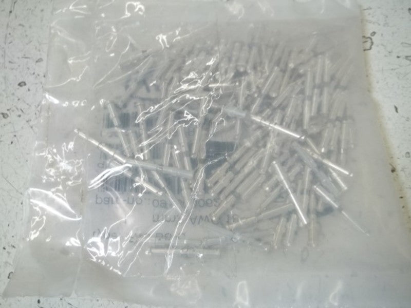 LOT OF 100 HARTING R15-BU-C CONTACT CONNECTOR *NEW IN FACTORY BAG*