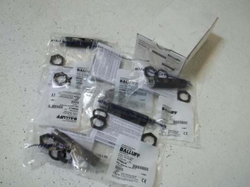 LOT OF 5 BALLUFF BOS 18KW-PA-1QC-S4-C PHOTOELECTRIC SENSOR *NEW IN BOX*