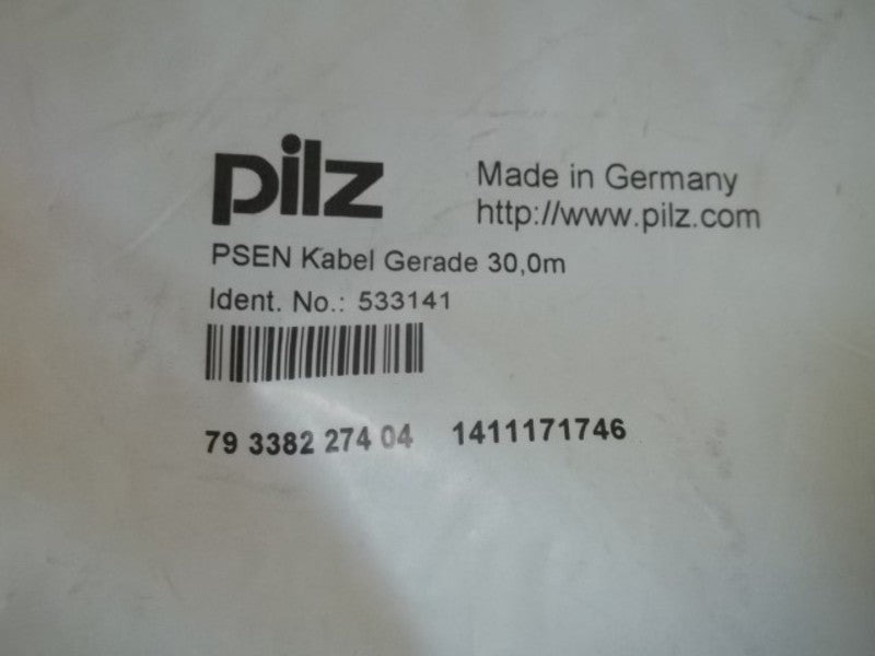 PILZ 533141 PSEN KABEL GERADE 30,0M * NEW IN FACTORY BAG *