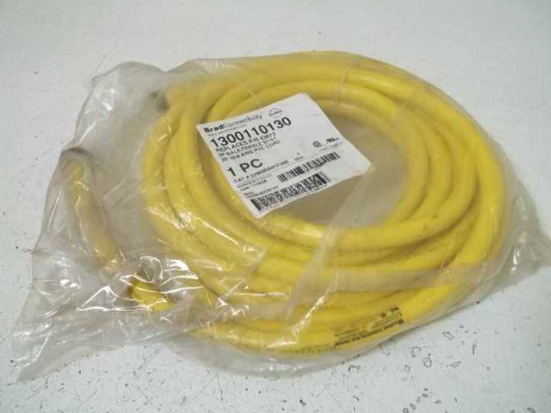 DANIEL WOODHEAD 43073 228020A01F200 CORDSET * NEW IN FACTORY BAG *