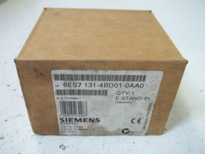 SIEMENS 6ES7131-4BD01-0AA0 DIGITAL INPUT (PKG OF 5) * FACTORY SEALED *