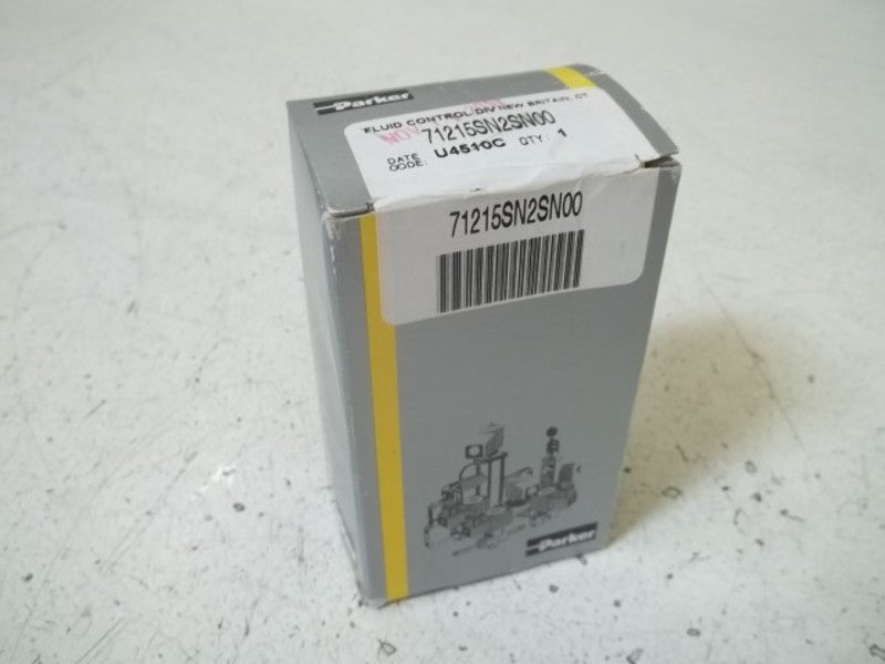 PARKER 71215SN2SN00 SOLENOID VALVE * FACTORY SEALED *
